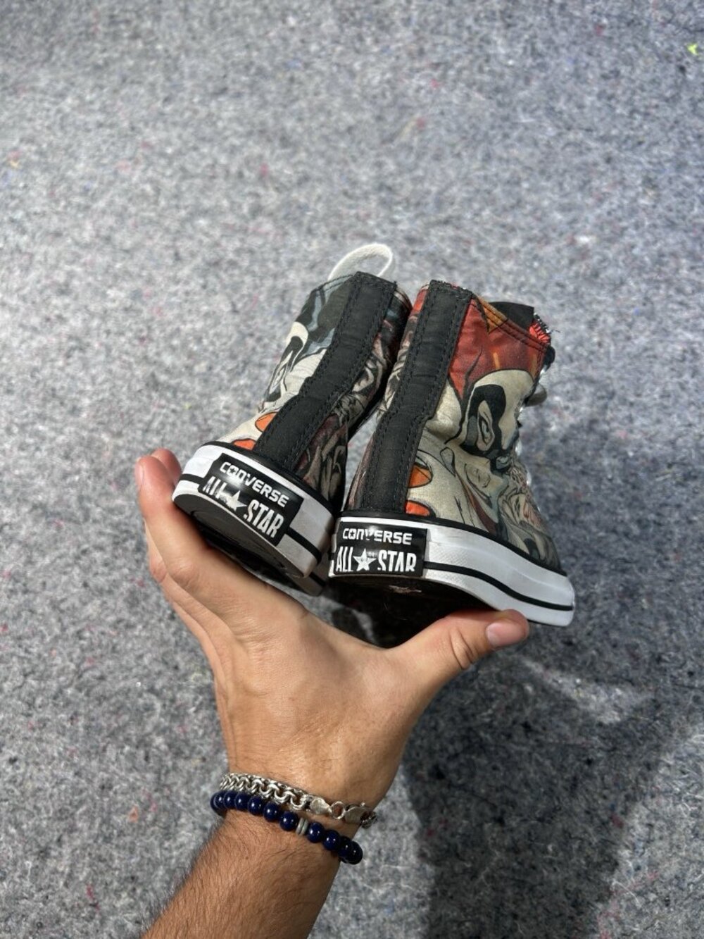 Converse Chuck Taylor All Star Hi Harley Quinn DC Comics Sz 5 Women's 7 155260C - Picture 6 of 10